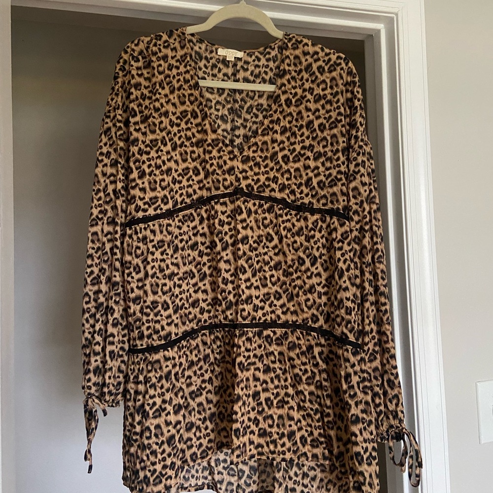 Leopard Tiered Tunic